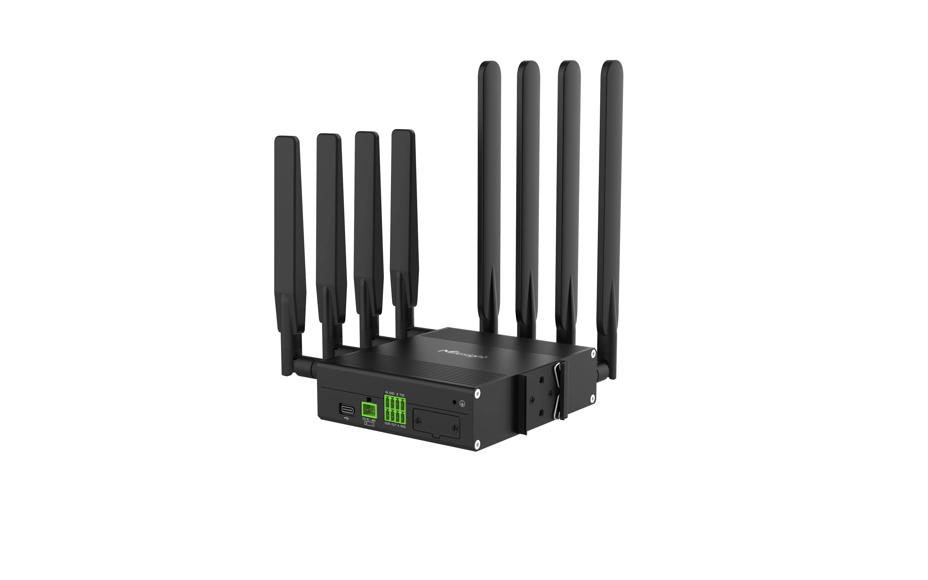 Milesight IoT Industrial Cellular Router, UR75-504AE-W2-P 5G / Wi-Fi / GPS Supported Milesight IoT Industrial Cellular Router, UR75-504AE-W2-P 5G / Wi-Fi / GPS Supported