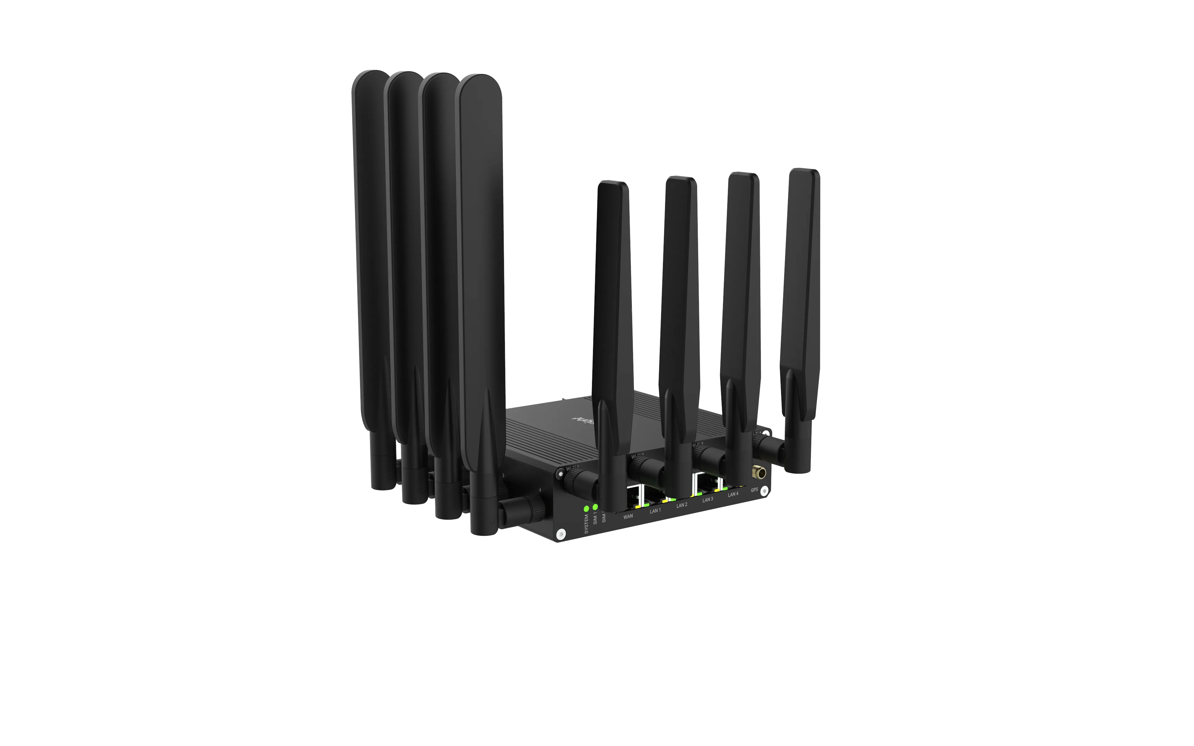 Milesight IoT Industrial Cellular Router, UR75-504AE-W2-P 5G / Wi-Fi / GPS Supported Milesight IoT Industrial Cellular Router, UR75-504AE-W2-P 5G / Wi-Fi / GPS Supported