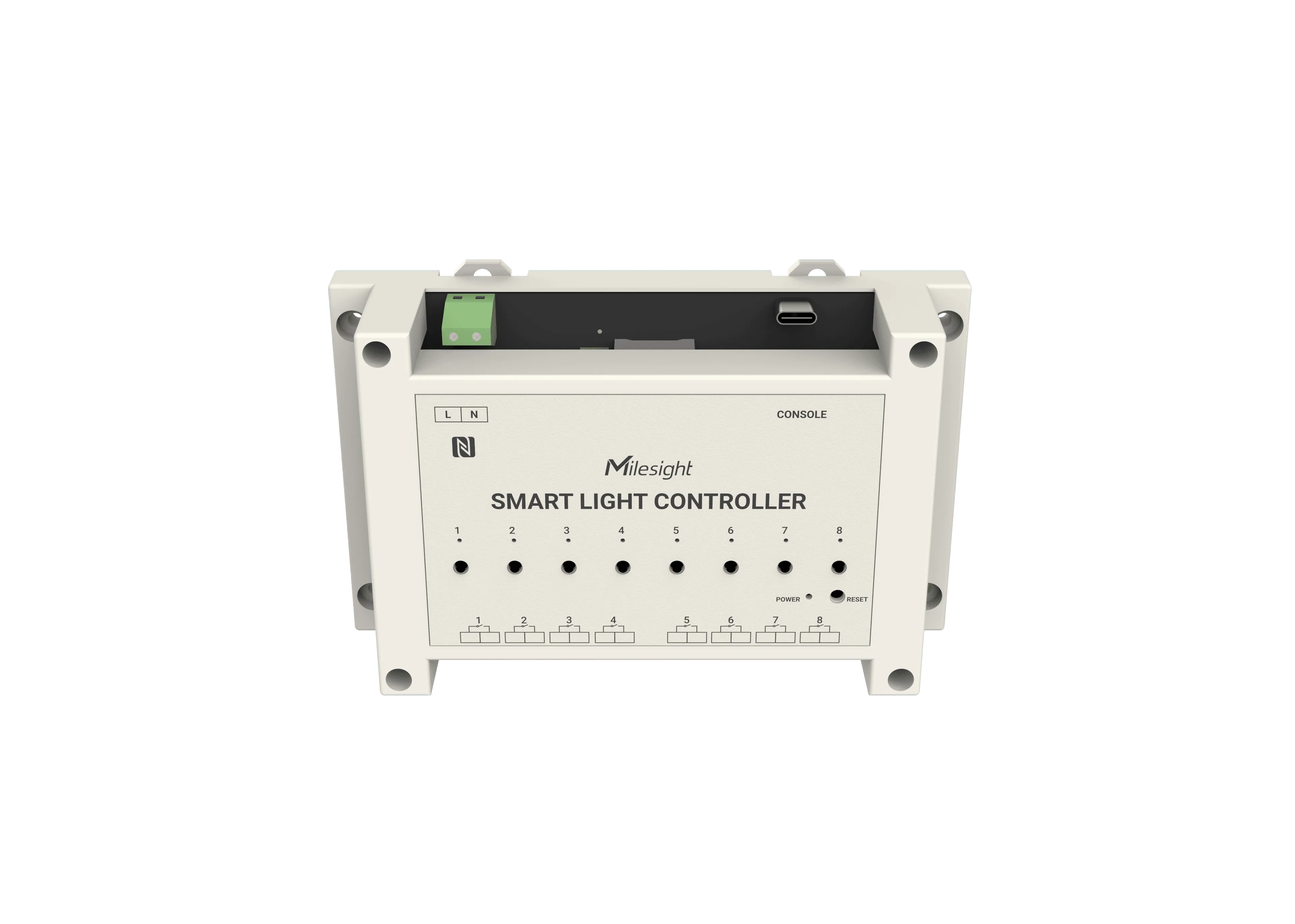 Milesight IoT Smart Light Controller, WS558-868M-Switch LoRaWAN