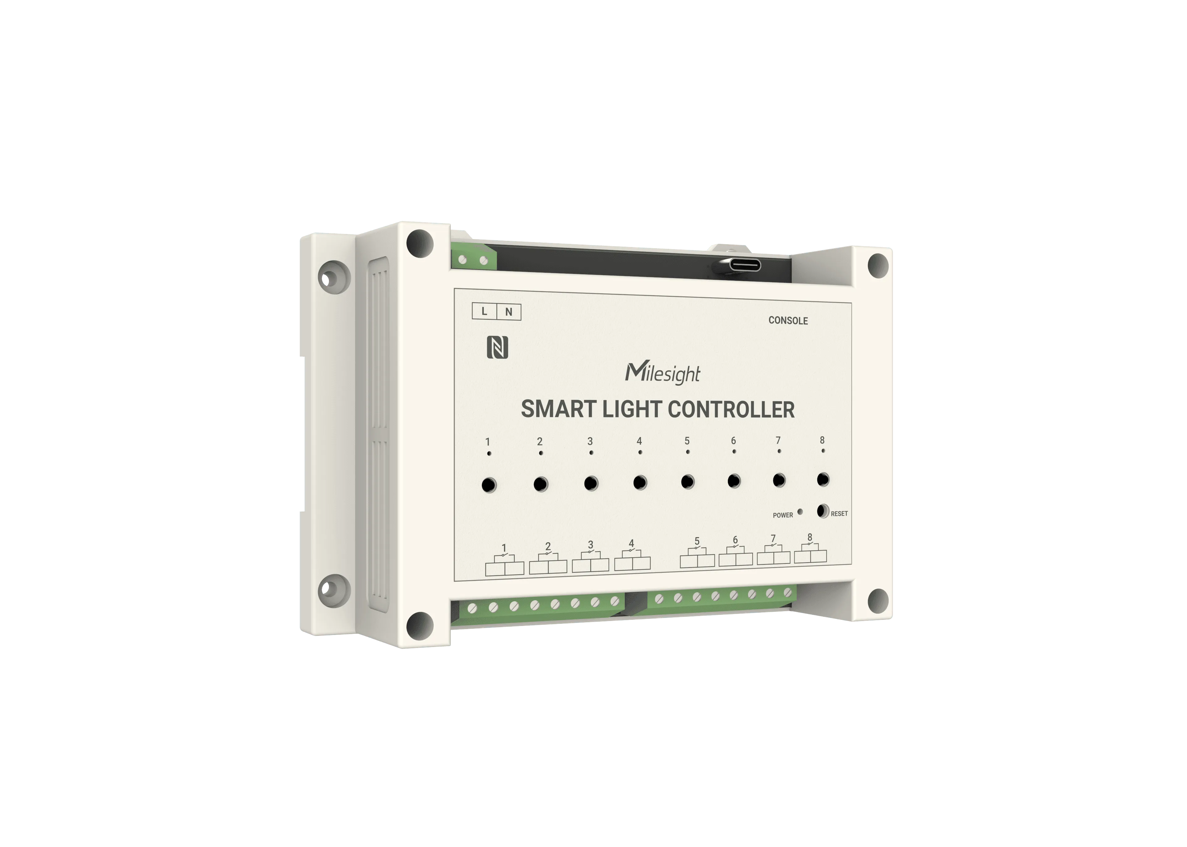 Milesight IoT Smart Light Controller, WS558-868M-Switch LoRaWAN