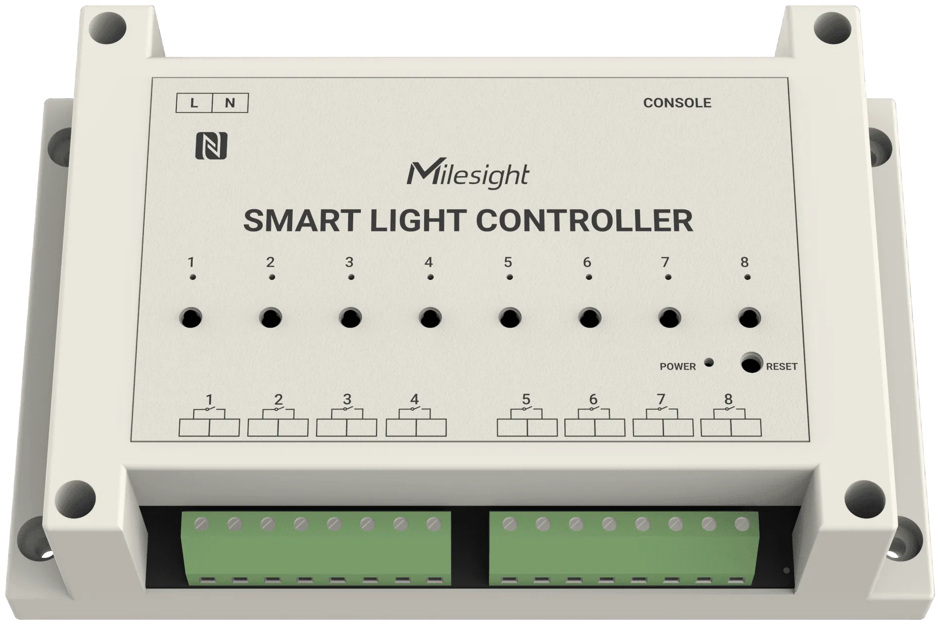 Milesight IoT Smart Light Controller, WS558-868M-Switch LoRaWAN