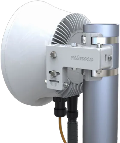 Mimosa B24 24GHz Punkt zu Punkt Richtfunk Einheit 1,5 Gbps 4x4:4 MIMO
