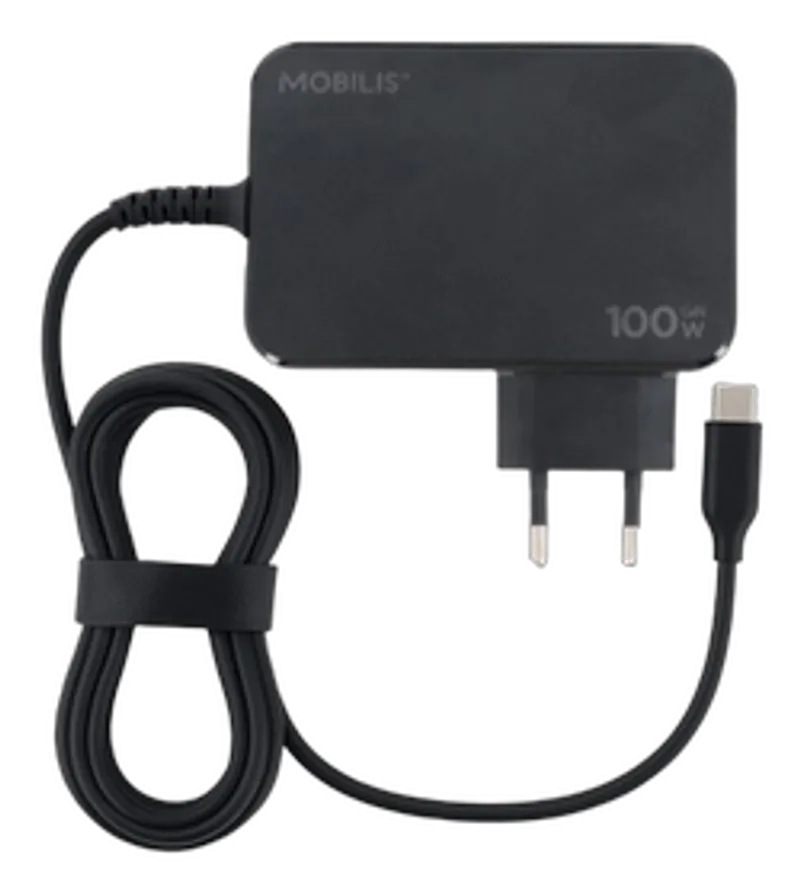 Mobilis Energia Charger 100W USB-C Laptop Charger 1,8m Cable