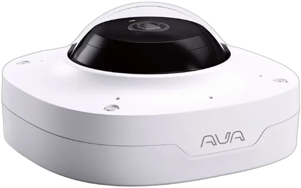 Ava Netzwerkkamera Fisheye Dome 12 Megapixel Outdoor