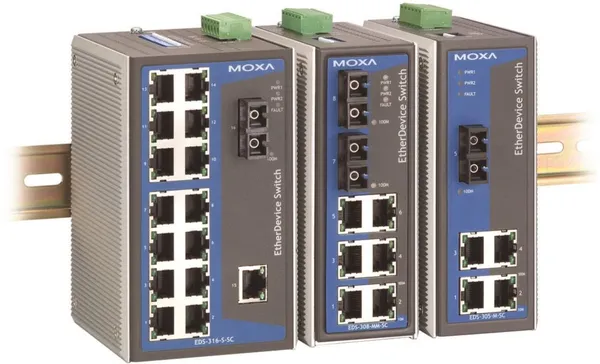 EDS-316 Serie, Unmanaged Ethernet Switche