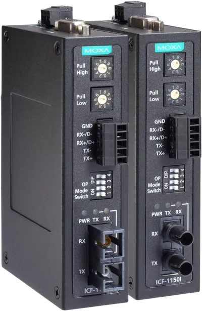 ICF-1150 Serie, Industrie RS-232/422/485 zu Fiber Konverter