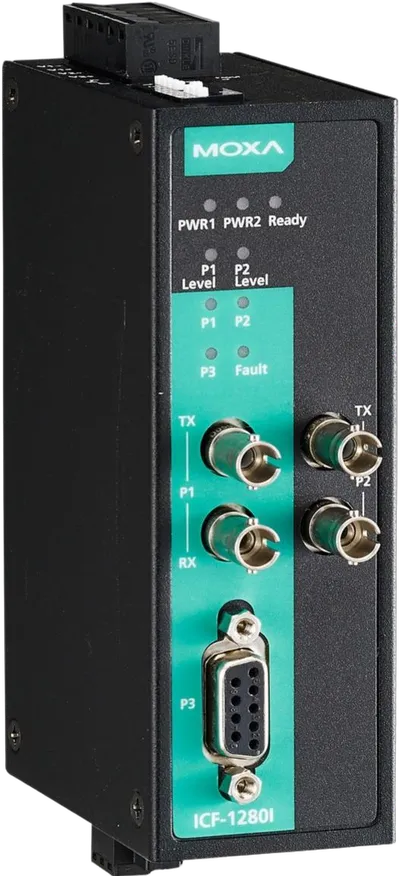 Industrial PROFIBUS-to-Fiber Converters with redundant Fiber Ring