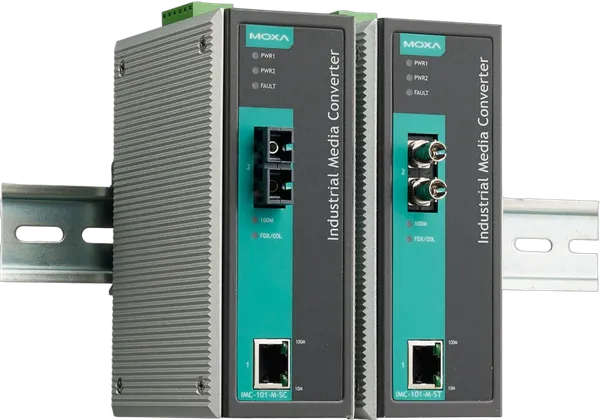 Industrie 10/100BaseT(X) zu 100BaseFX Medienkonverter