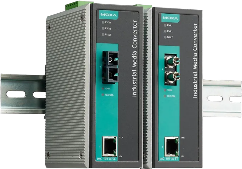 Industrie 10/100BaseT(X) zu 100BaseFX Medienkonverter