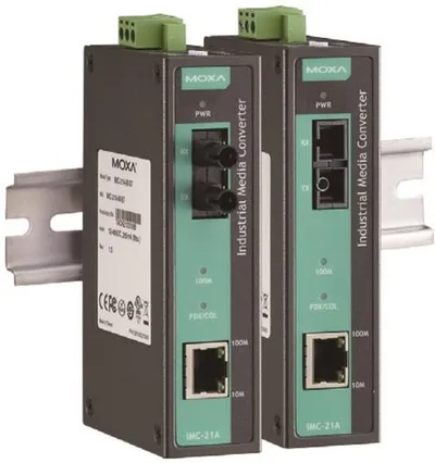Industrie 10/100BaseT(X) to 100BaseFX Medienkonverter