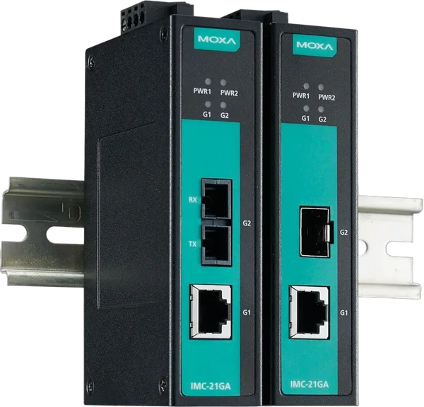 Industrial Gigabit Ethernet-to-Fiber Media Converters