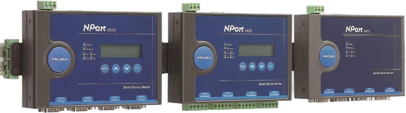 NPort® 5400, 4-Port RS-232/422/485 Serial Device Server