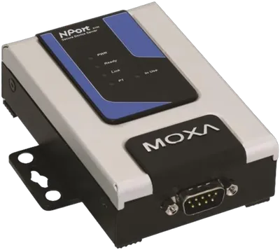 1 port RS-232/422/485 secure device server, 12-48V