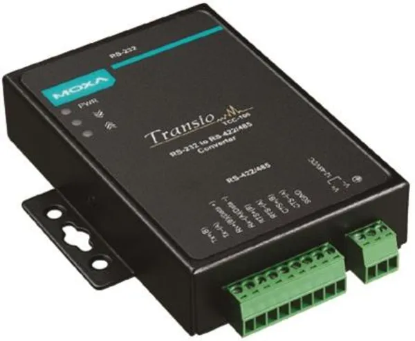 TCC-100/100I, Industrie RS-232 zu RS-422/485 Konverter