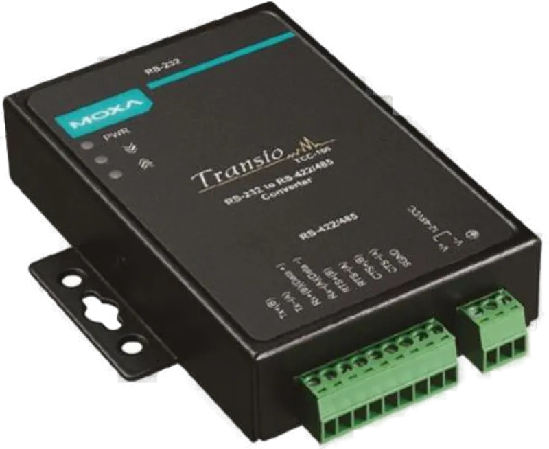 TCC-100/100I, Industrie RS-232 zu RS-422/485 Konverter
