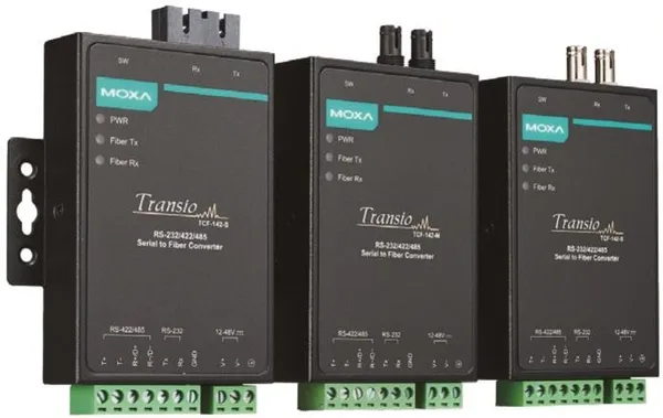 TCF-142, RS-232/422/485 zu Fiber Konverter
