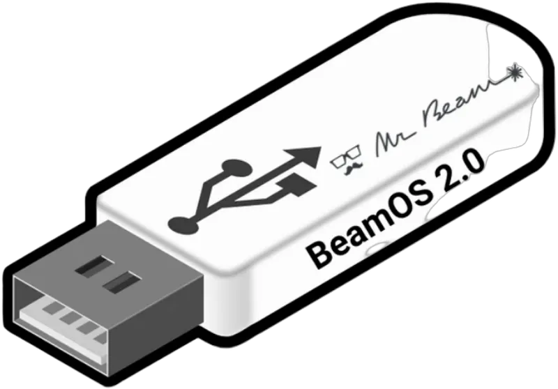 Mr Beam Upgrade Set (USB Stick + Aruco Marker)