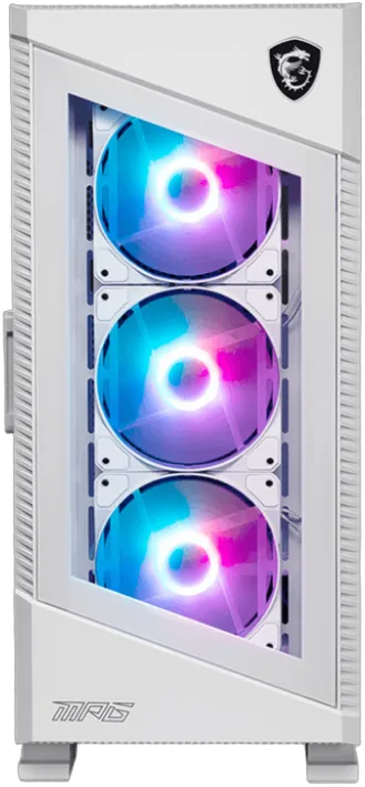 MSI GEH Midi MPG VELOX 100R White Tempered Glas/System Fan