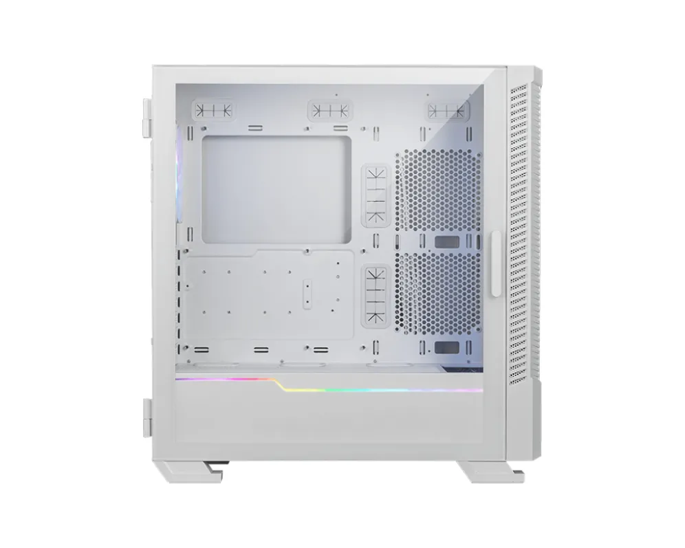 MSI GEH Midi MPG VELOX 100R White Tempered Glas/System Fan