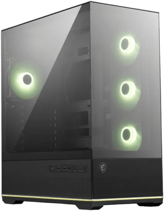 MSI MAG PANO 110R PZ carcasa de ordenador Midi Tower Negro MSI MAG PANO 110R PZ carcasa de ordenador Midi Tower Negro