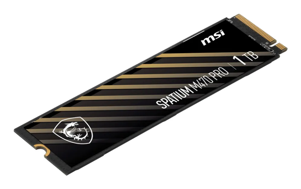 SSD  2TB MSI Spatium M470 Pro (M.2 2280) PCIe Gen4 x4 NVMe