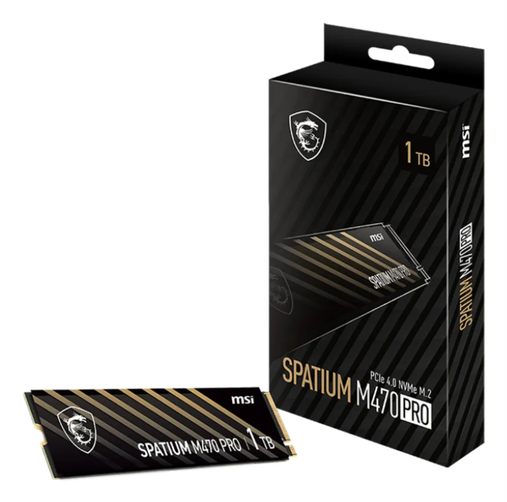 SSD  2TB MSI Spatium M470 Pro (M.2 2280) PCIe Gen4 x4 NVMe