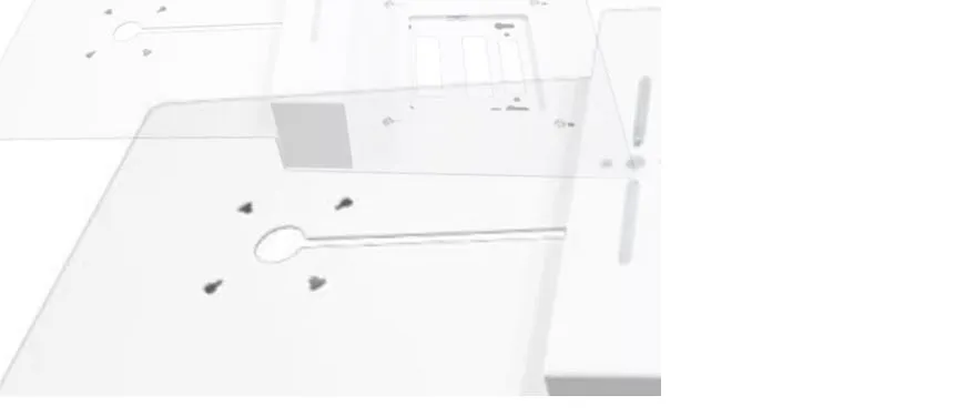 NetPeppers WLAN, zbh.  Acceltex zbh. Staggered AP and Omni or Patch Antenna All-Thread Drop Mount