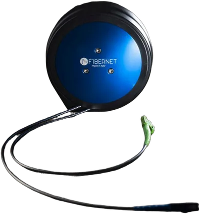 NetPeppers LWL Glasfaser, FUTURA Vorlauffaser MULTIMODE OM4 Länge 300m