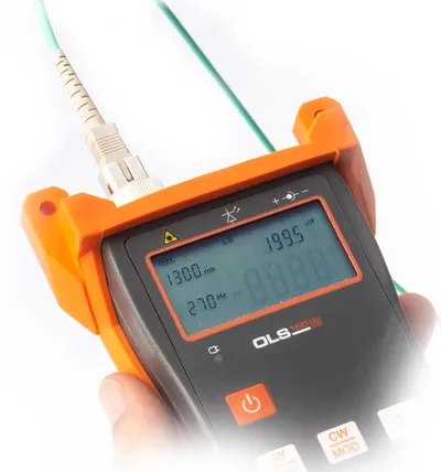 NetPeppers LWL Glasfaser, Kalibrierte Lichtquelle für Multimode Glasfaserstrecken, OLS150 MM