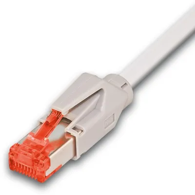 KAT6 HQ Patchkabel, DRAKA 500MHz, Hirose TM21, LSOH, weiß