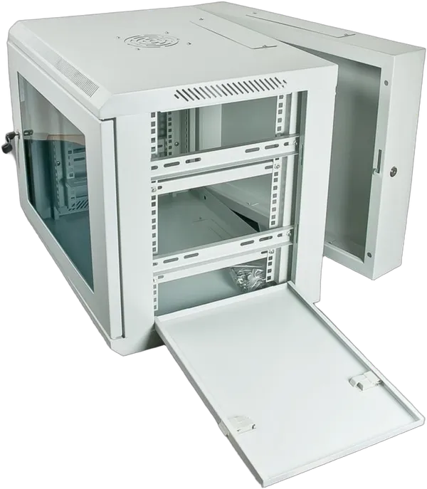 19" ECO Wandschrank, 2-teilig, 600x540mm