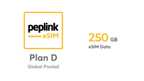 Peplink eSIM Data - Pooled Plan D