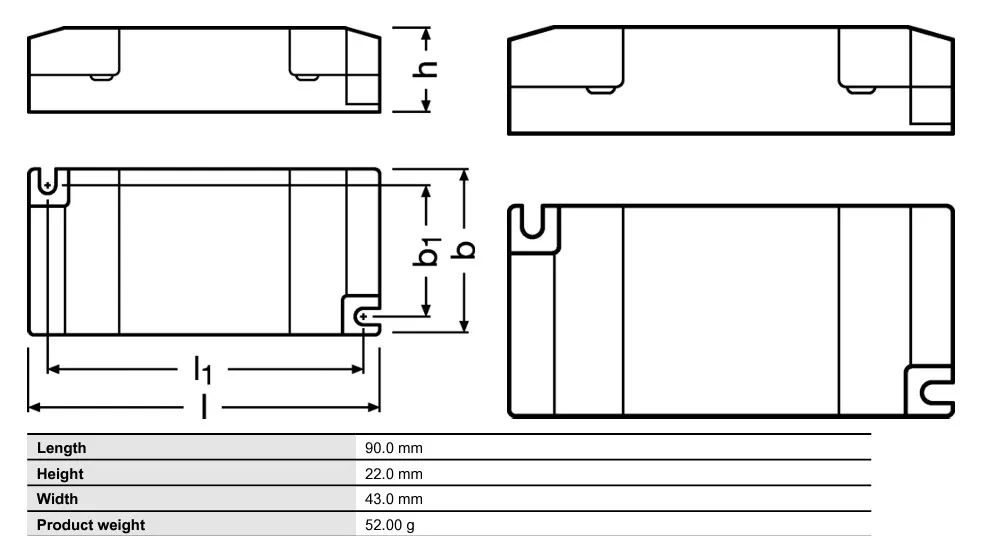 Synergy 21 Netzteil - CC Driver 200mA, 24~42V Osram Element G3 Synergy 21 Netzteil - CC Driver 200mA, 24~42V Osram Element G3