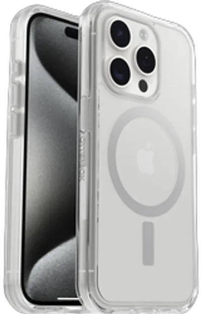 OtterBox Symmetry Clear MagSafe iPhone 15 Pro - clear *BULK