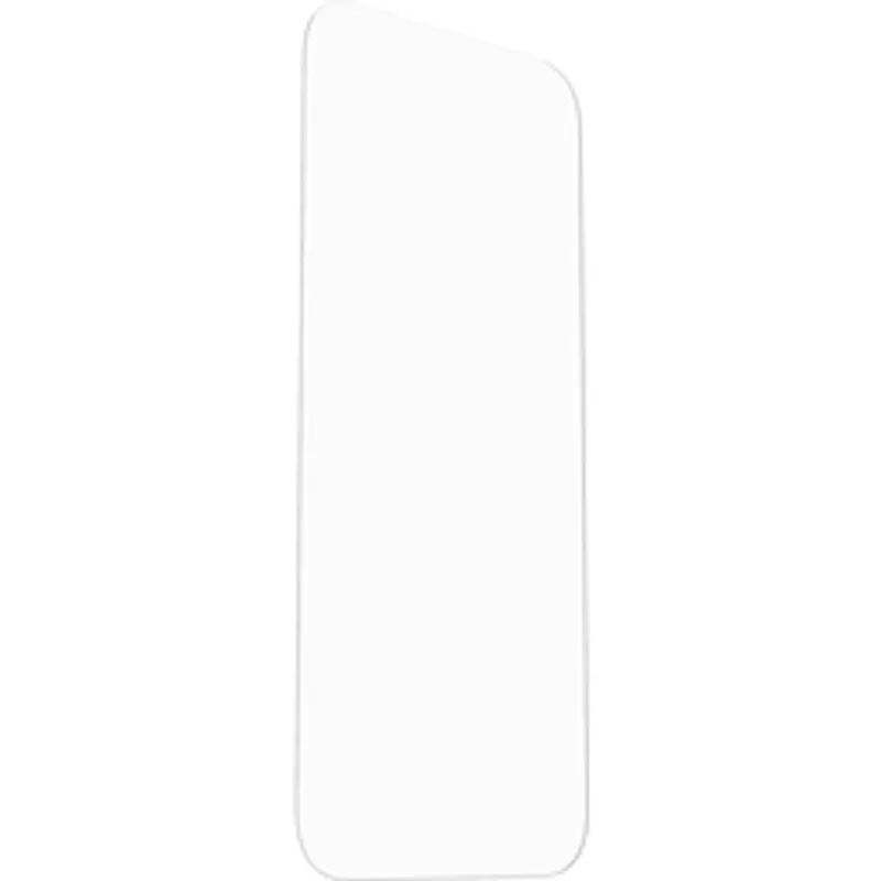 OtterBox Premium Glass für Apple iPhone 16 Pro Max – klare Panzerglasscheibe mit abgerundeten Ecken auf weißem Hintergrund