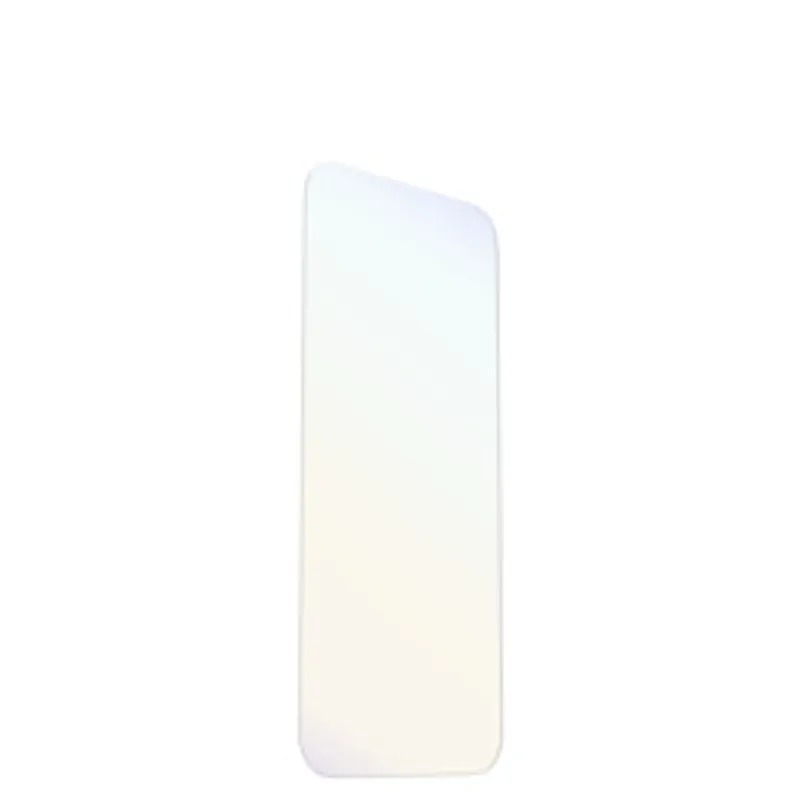 Protège-écran OtterBox Premium Pro Glass anti-lumière bleue pour iPhone 16 en verre trempé transparent légèrement incliné