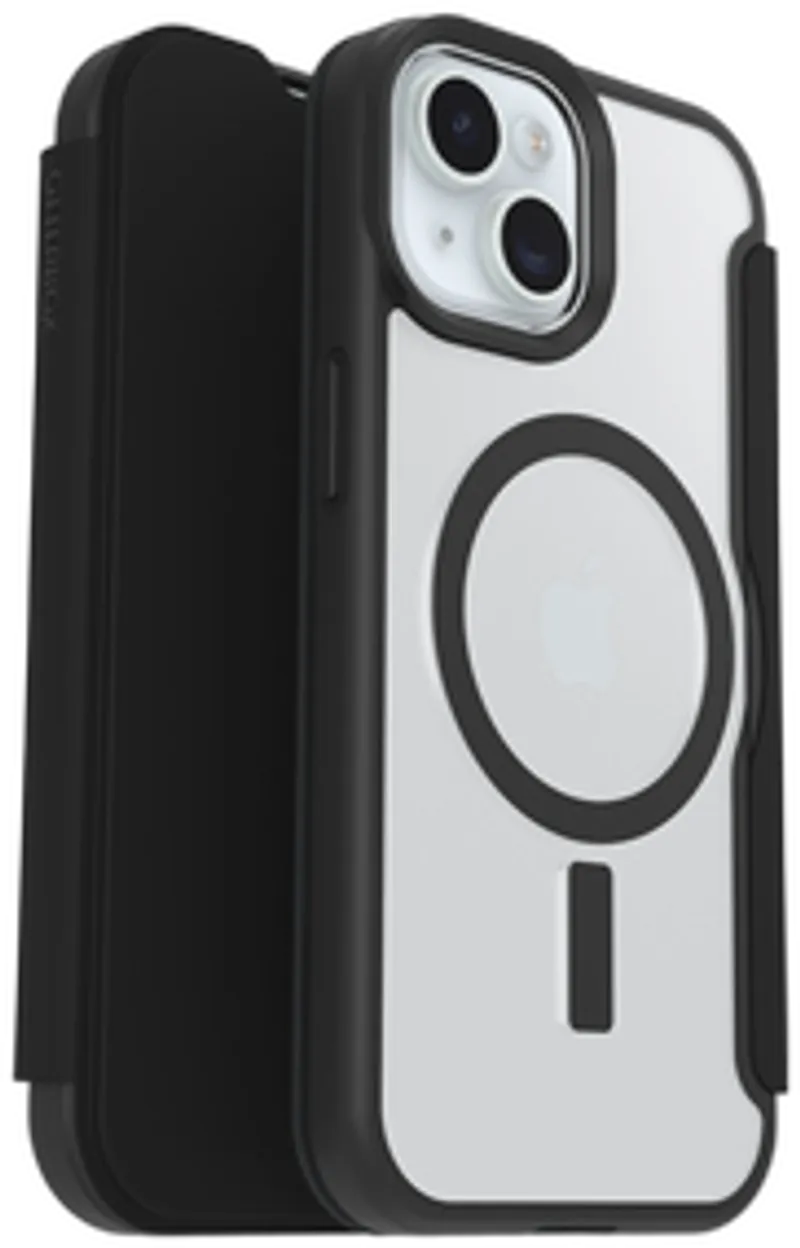OtterBox React Folio MagSa iPhone 17e/16e/15/14/13 clear/black