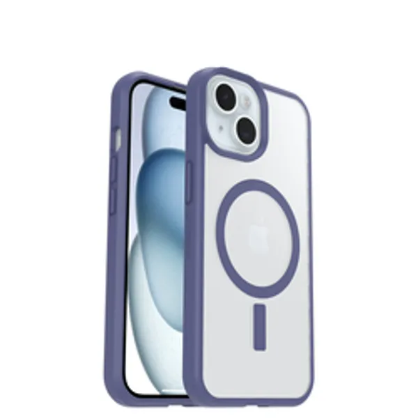OtterBox React MagSa iPhone 17e/16e/15/14/13 clear/purple BULK