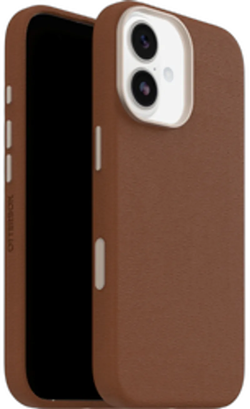 OtterBox Symmetry Cactus Leather Cam Control iPhone 17 brown