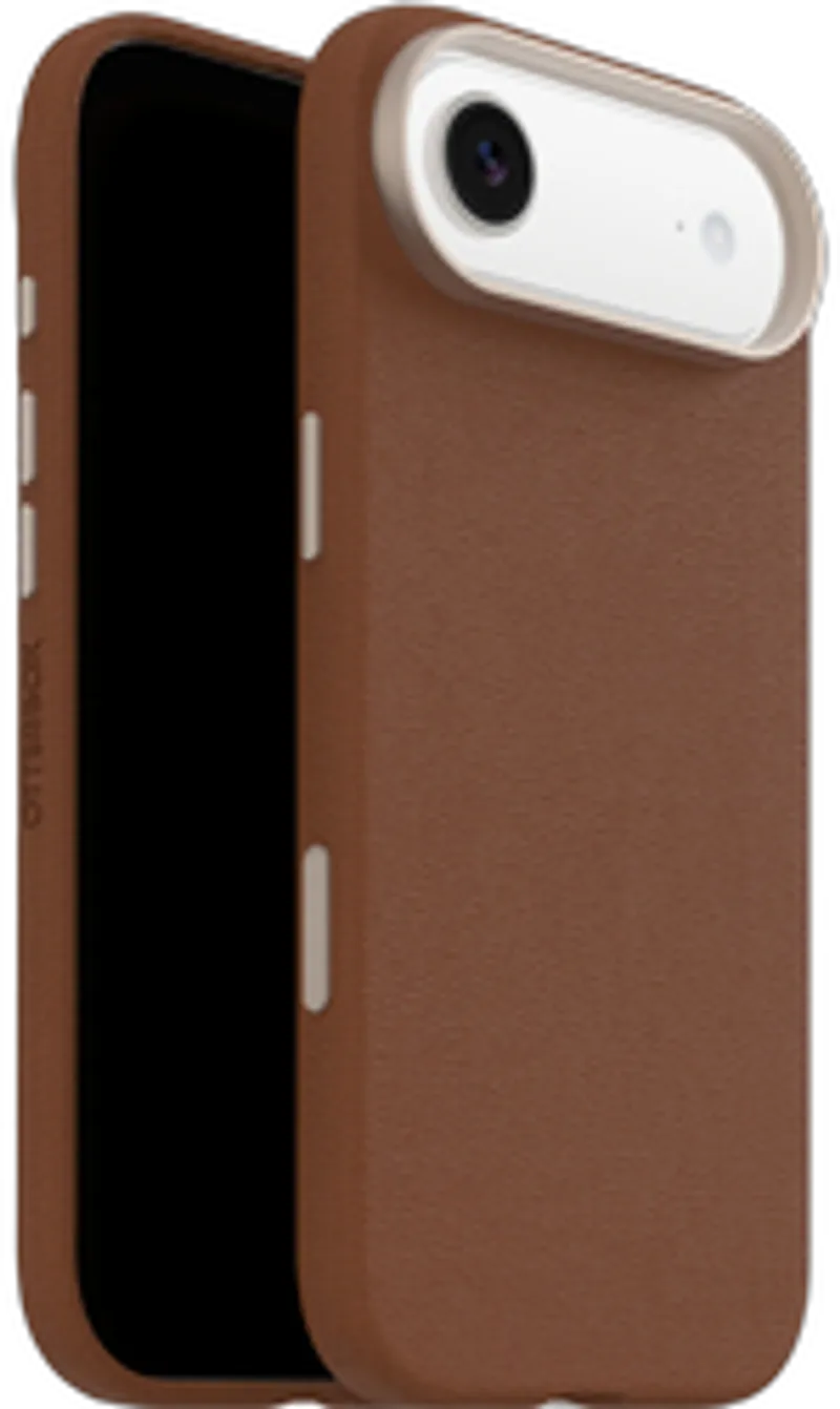 OtterBox Symmetry Cactus Leather Cam Control iPhone Air -brown