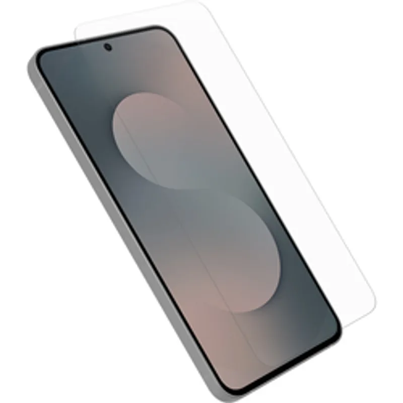 Protège-écran OtterBox Glass pour Samsung Galaxy S25 FE transparent, film en verre trempé légèrement surélevé au-dessus de