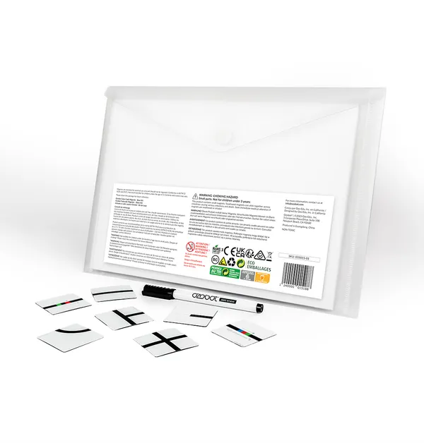 Ozobot MINT Basis Set Magnetische Farbcode Kacheln "Color Code Magnets Base Kit"