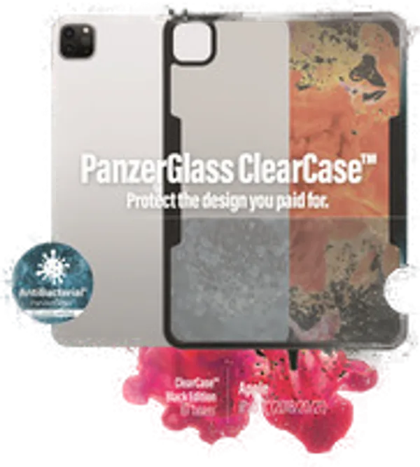 PanzerGlass ClearCase Apple iPad 11” (2018/2020/2021), Black
