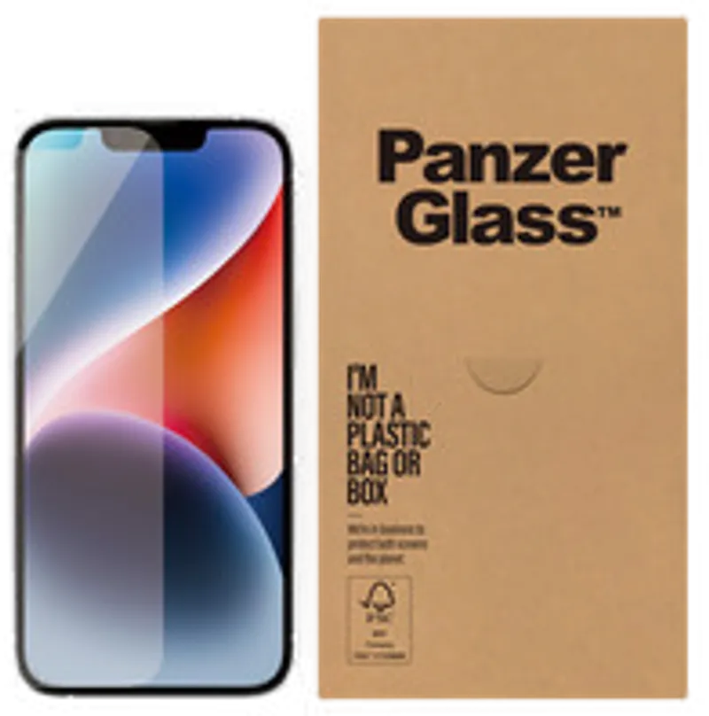 PanzerGlass Apple iPhone 14, 13, 13 Pro, Classic Fit *BULK*