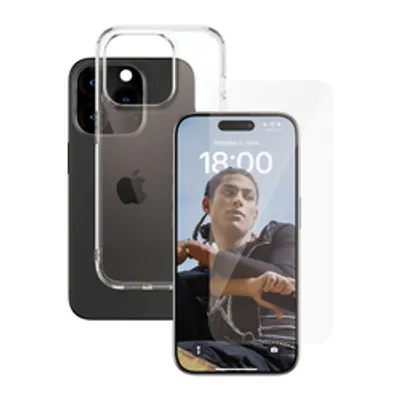 SAFE. by PanzerGlass 2-in-1-Pack iPhone 15 Pro **BULK