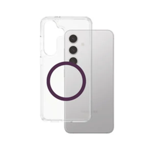 CARE Flagship Case Combat w. Plum Purple QI Galaxy S25 Plus