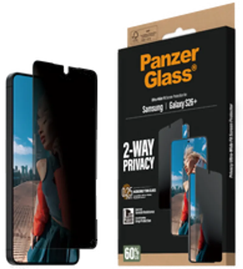 PanzerGlass 2-Way Privacy Screen Protector Galaxy S26+