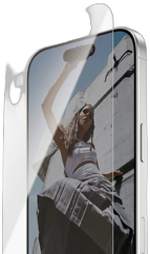 SAFE. by PanzerGlass - Bildschirmschutz für Handy - ultrabreite Passform mit EasyAligner - Glas - klar - für Apple iPhone 16 Pro, 17