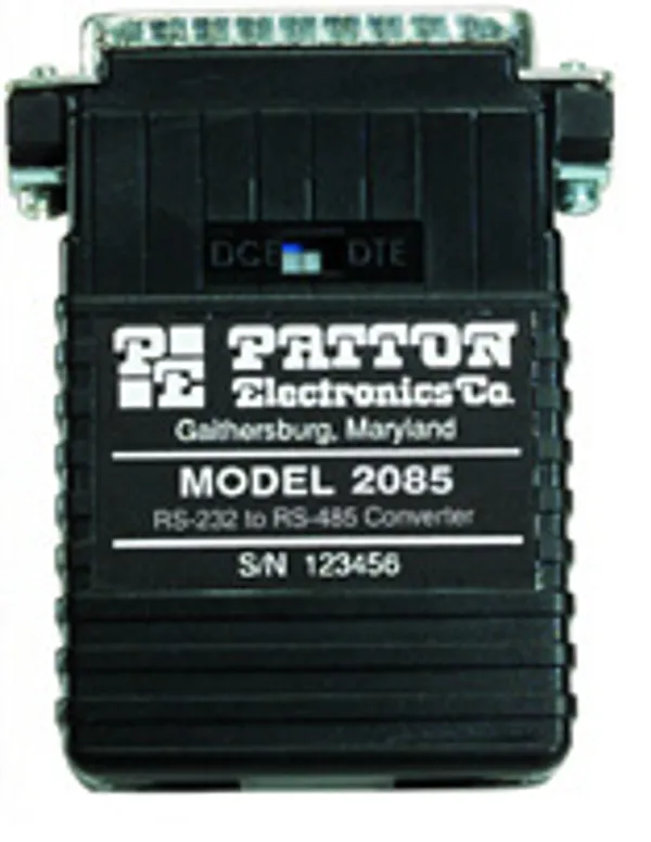 Patton 2084 RS-232 TO RS-485  INTERFACE CONVERTER (DB25F; RJ45); 2-WIRE