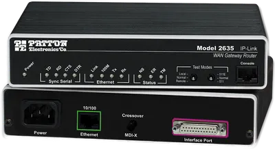 Patton 2635 IPLINK GATEWAY - V.35 ROUTER, 48